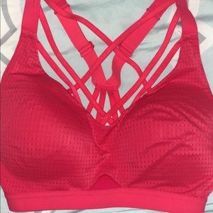 VSX sport red sports bra 32DD